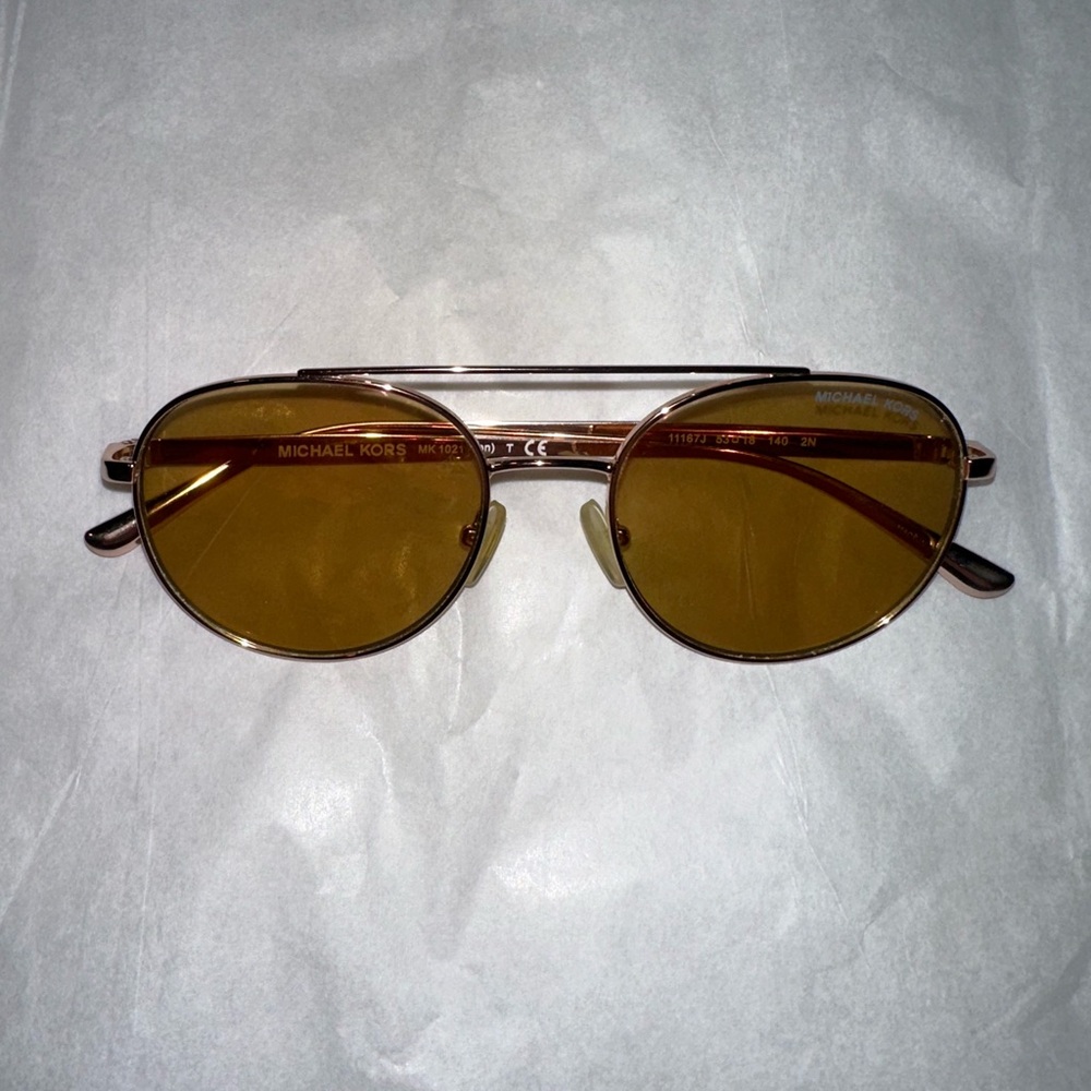 AUTHENTIC Michael Kors Rose gold Sunglasses